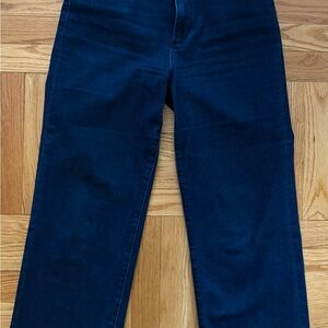 Joe’s Jeans Wide Leg Crop Indigo Rise